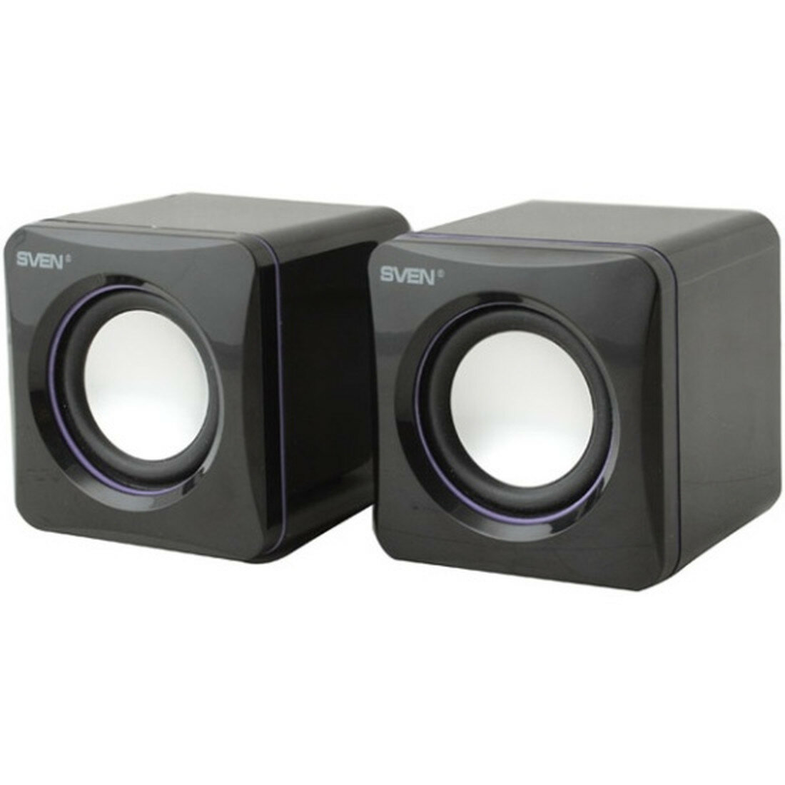 Колонки SVEN 315 SV-0110315BK, пластик, 5Вт, USB, 100Гц-20кГц