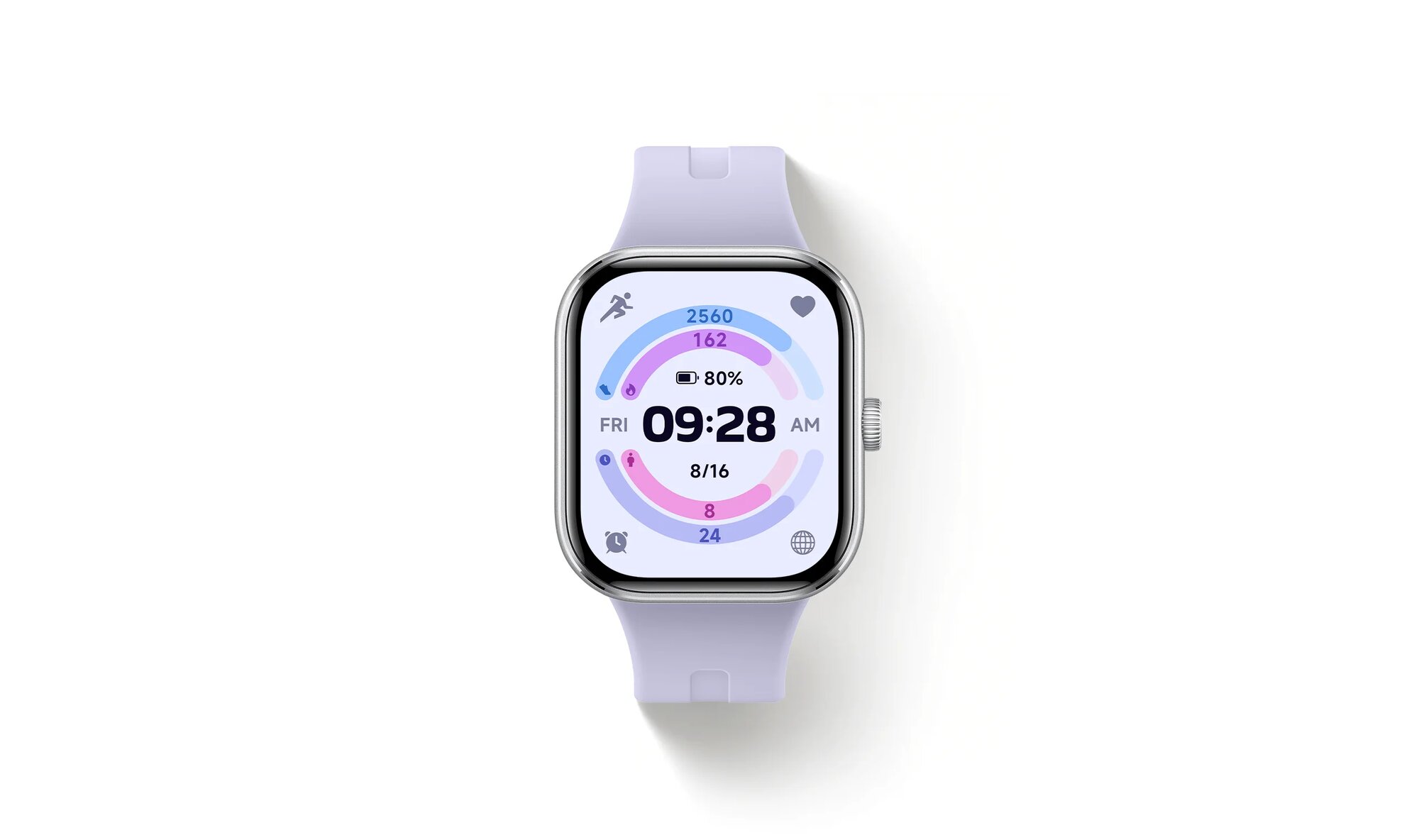 Умные часы от бренда, смарт часы Redmi Watch 5 Lavender Purple