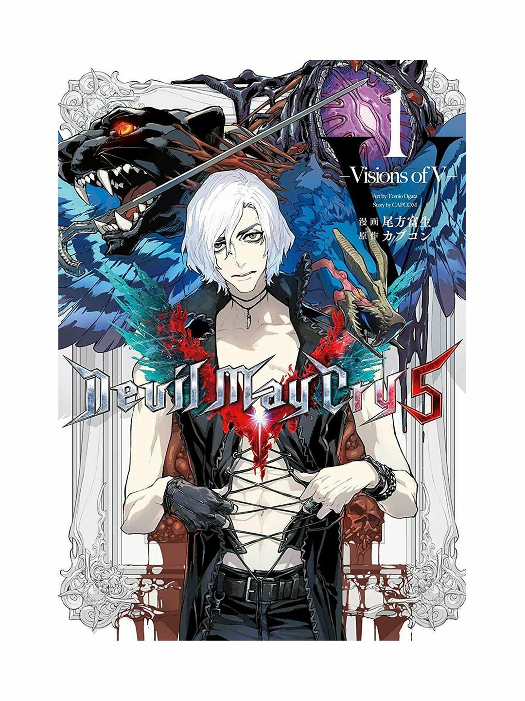 Манга Devil May Cry 5, книга А5, комикс по игре, на русском, DMC 5, мягкая обложка