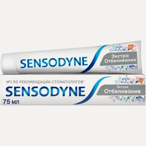 Изображение товара Зубная паста Sensodyne Экстра отбеливание, 75мл
