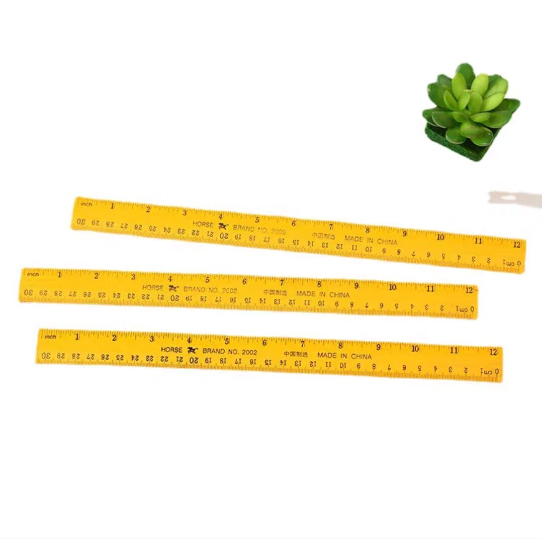 Деревянная линейка 30 см для рисования от руки аксессуары для плотной бумаги