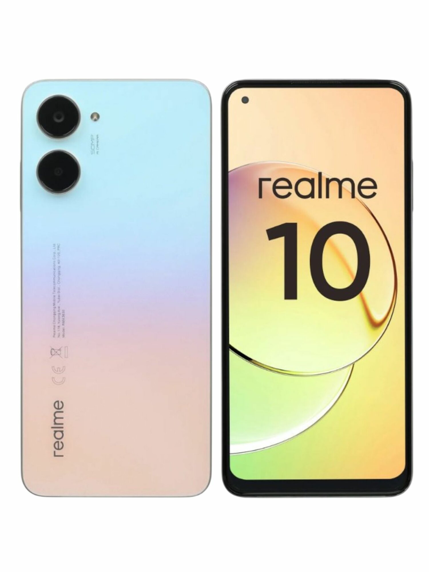 Смартфон realme 10 8/128 ГБ, белый