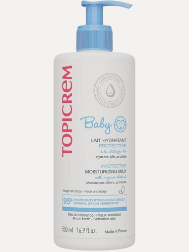 Изображение товара Топикрем бэби Защитное увлажняющее молочко, 500 мл | TOPICREM BABY Protective Moristurizing Milk
