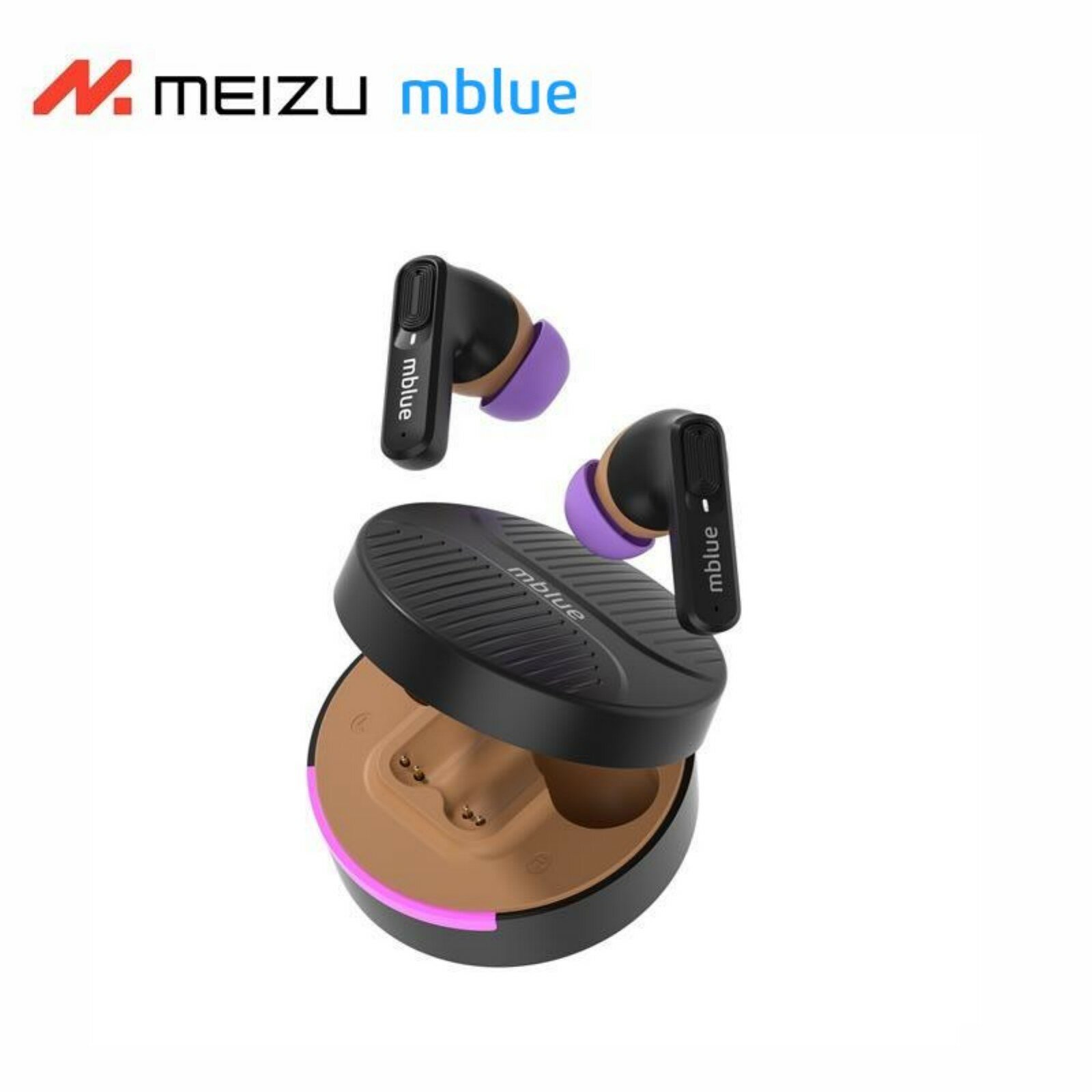 Наушники беспроводные Mblue AR03 PRO игровые активное шумоподавление ANC+ENC чёрные