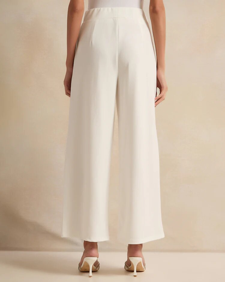 Брюки клеш REDTAG, размер 12, бежевый — фото 1