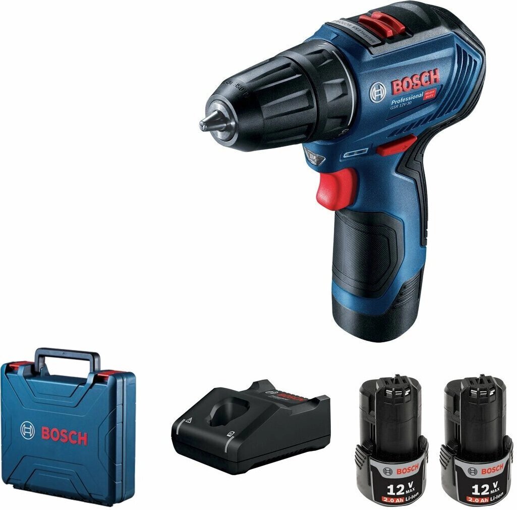 Дрель-шуруповерт GSR 12V-30 аккум. быстрозажимной