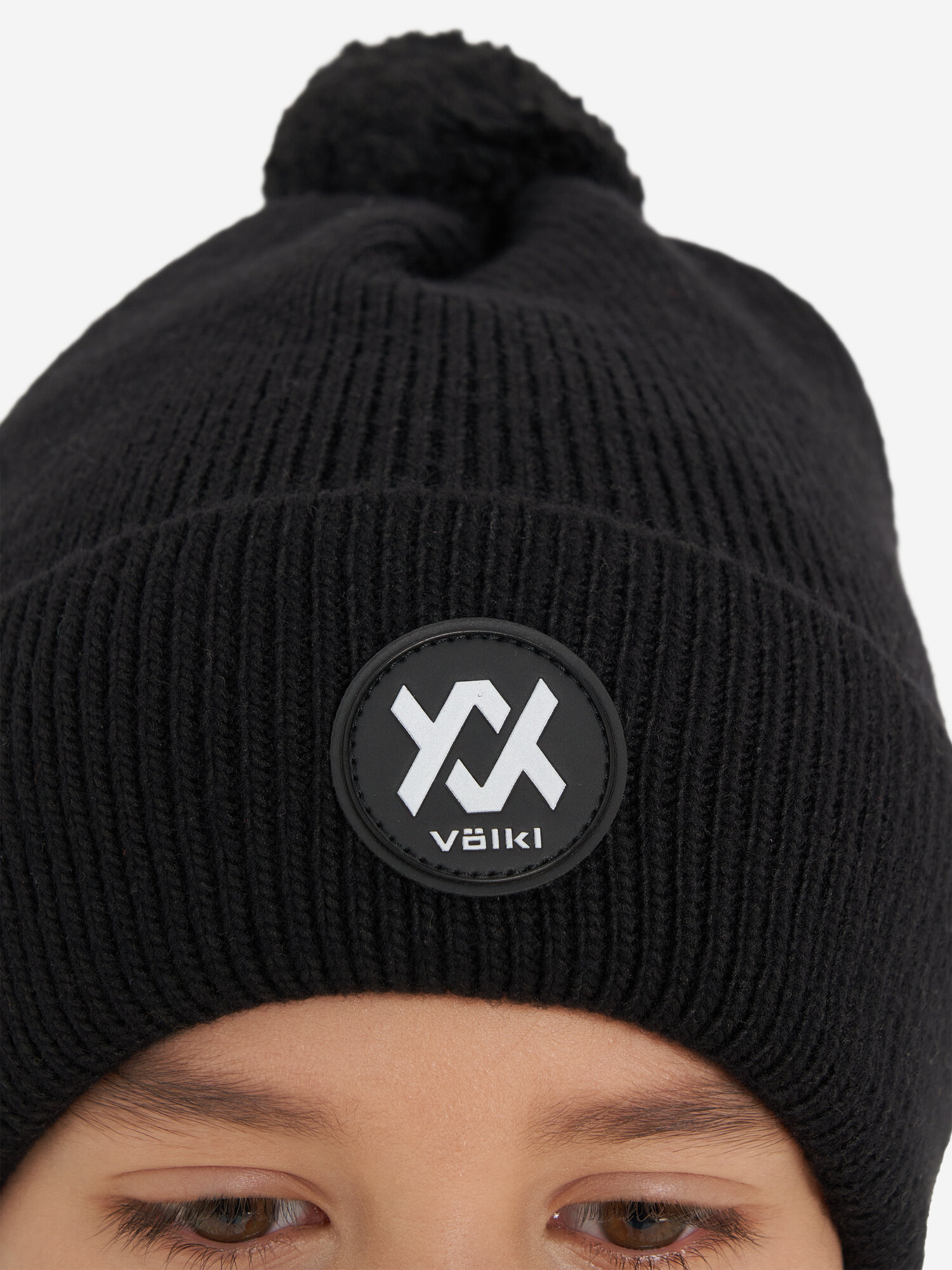 Шапка Volkl для мальчиков, размер 54, черный — фото 1