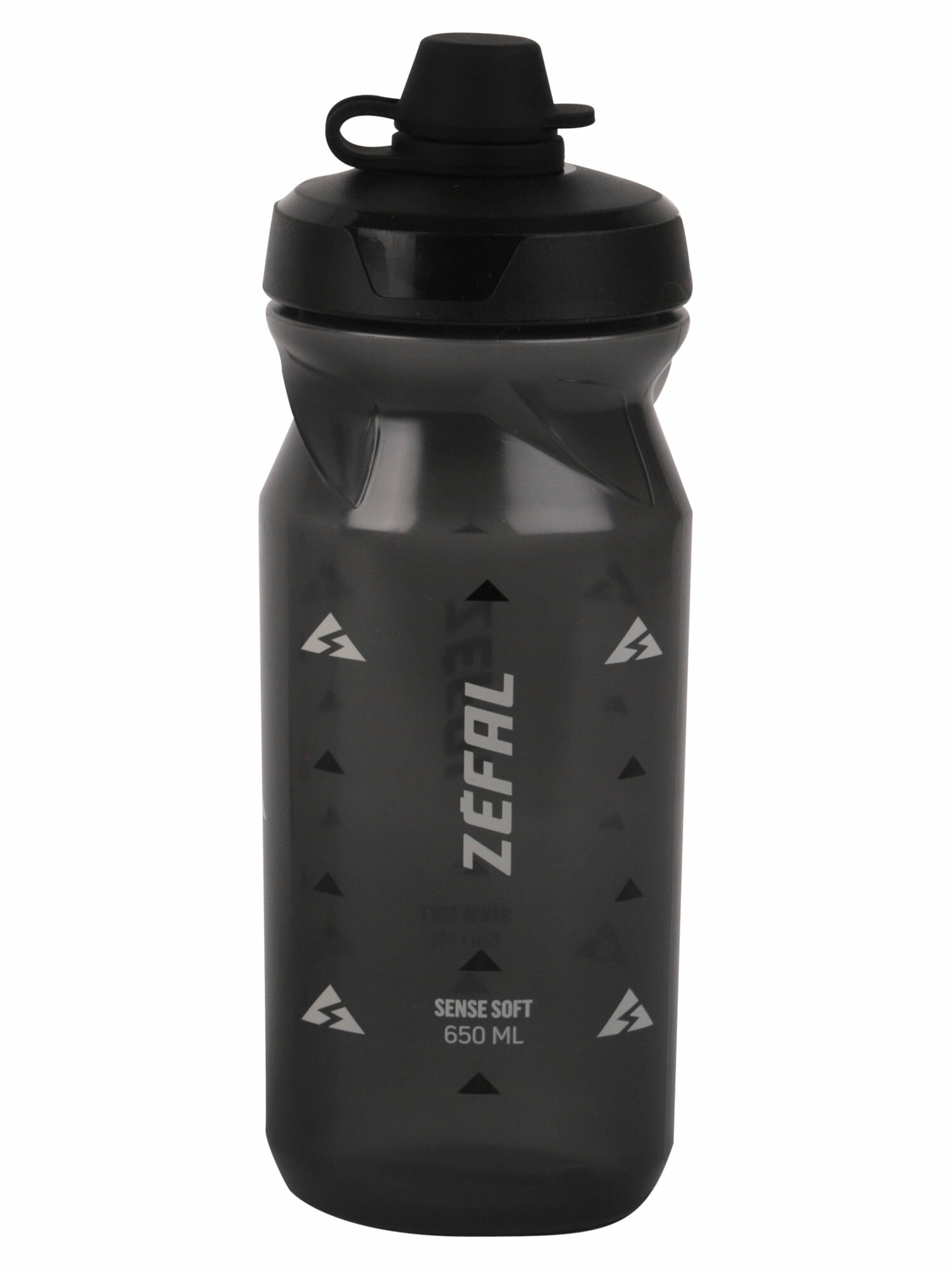 Фляга Zefal Sense Soft 65 No-Mud Smoked Black