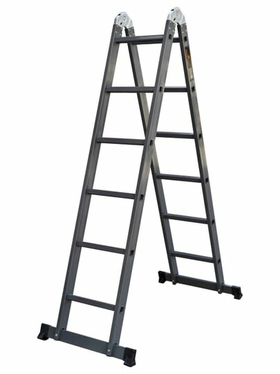 Лестница SML 6006 из алюминиевого профиля, нагрузка до 150кг