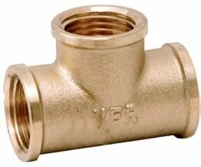 Тройник 3/4вн x3/4вн x 3/4вн латунный VIEIR (1шт)