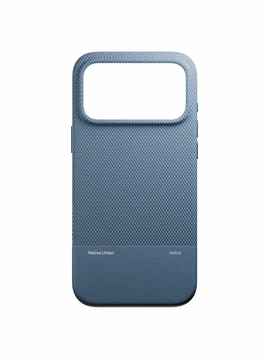 Чехол на iPhone 17 Pro Max Native Union (RE)CLASSIC, цвет: синий — фото 1