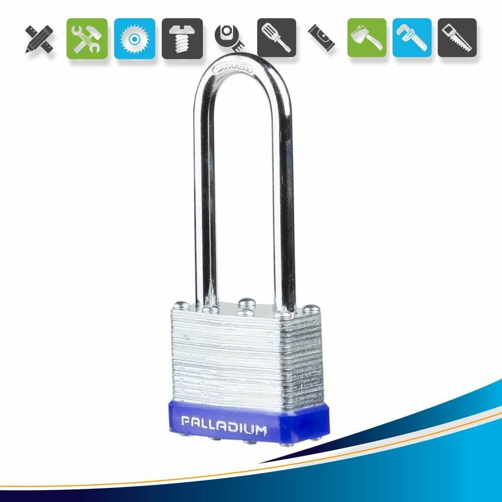 Замок навесной Palladium 901S-40L сталь