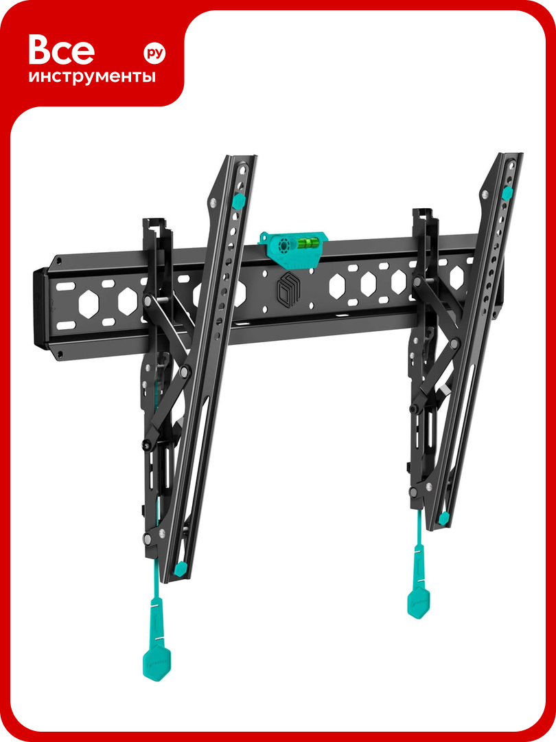 Наклонный кронштейн для телевизора 43-85 ONKRON Black TM6
