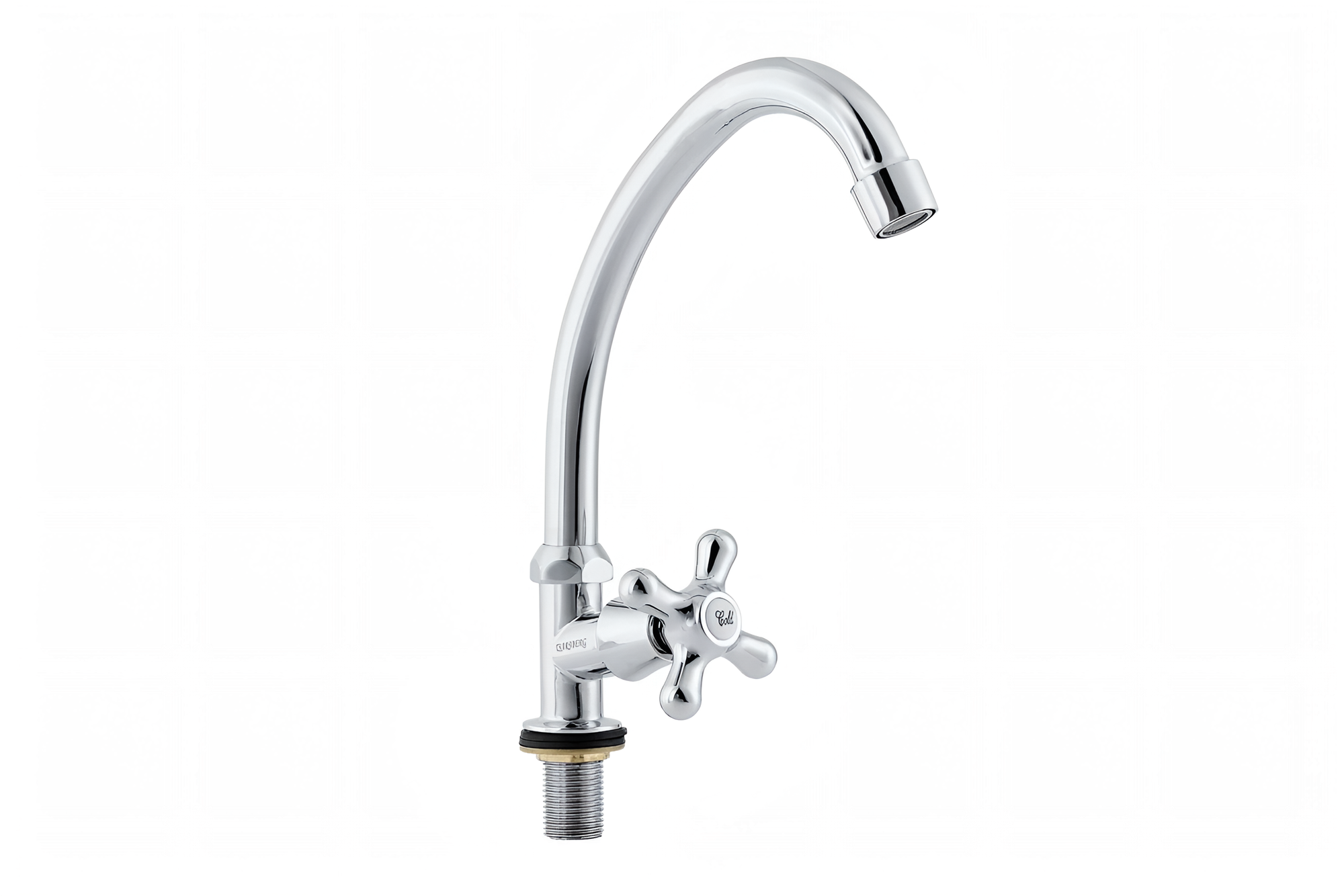 Смеситель моно TSARSBERG 1/2 керамика K013-87 пласт. маховик