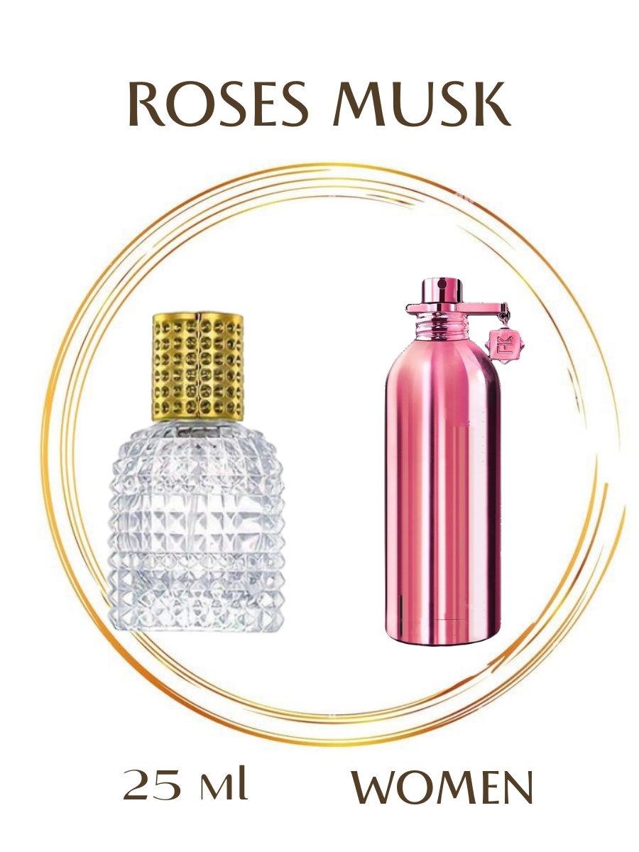 Духи парфюм Roses Musk спрей 25 мл женские, цветочные, древесные, мускусные