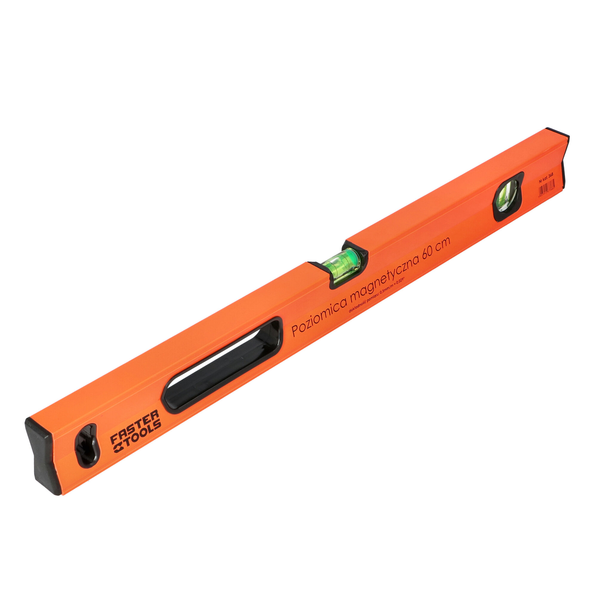 FASTER TOOLS Уровень магнитный 60 см 368