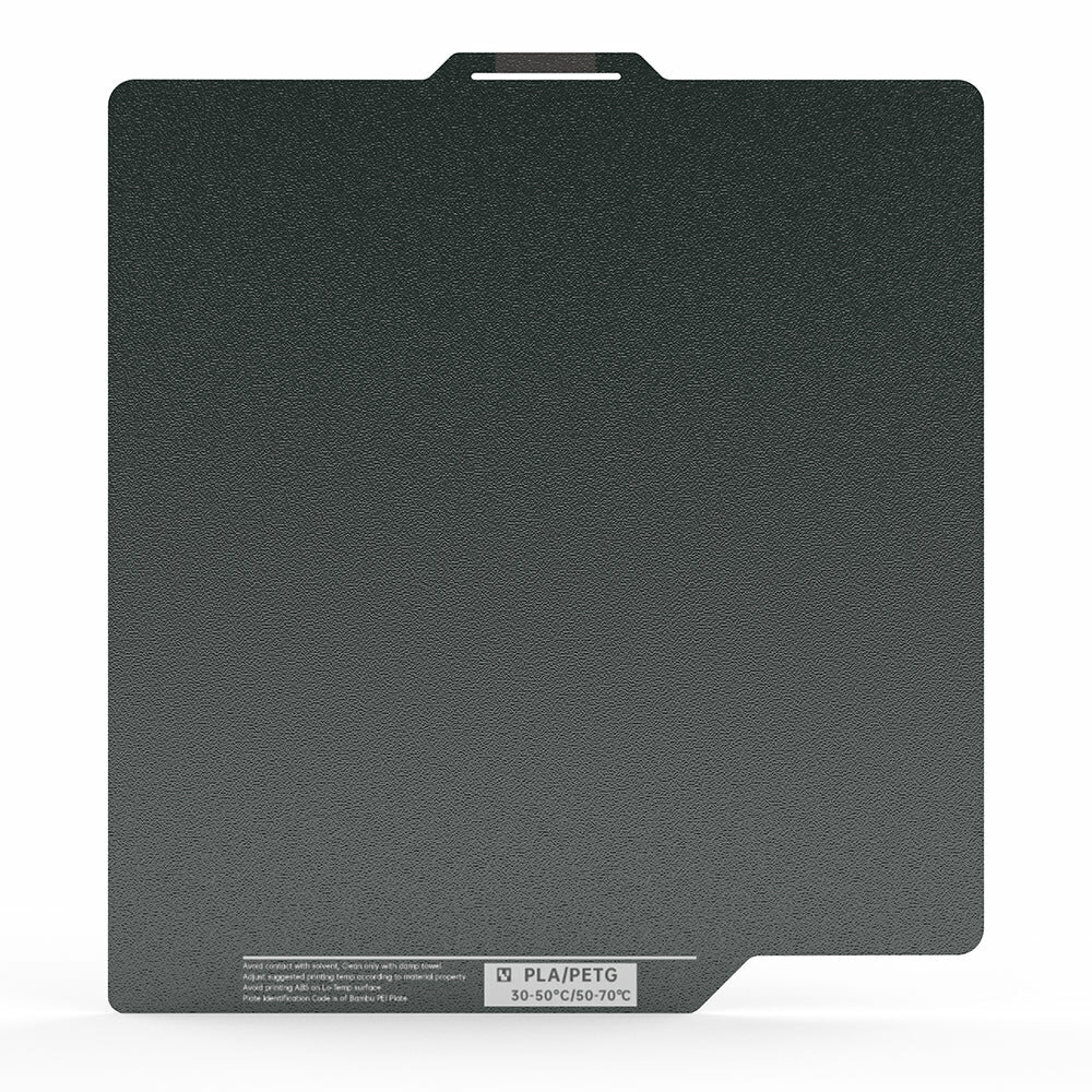 Двусторонний стол пластина UltraBase с текстурой CryoGrip 3D принтера Bambu Lab P1, X1, A1, 257x257 мм - BIQU Panda Build Plate CryoGrip Textured от производителя BIQU (BIGTREETECH) — фото 1