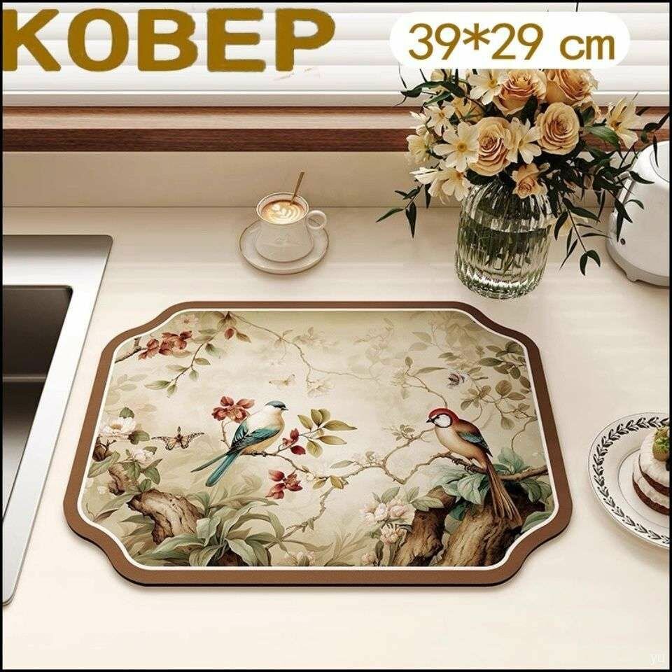 Коврик для сушки посуды  39 см х 29 см