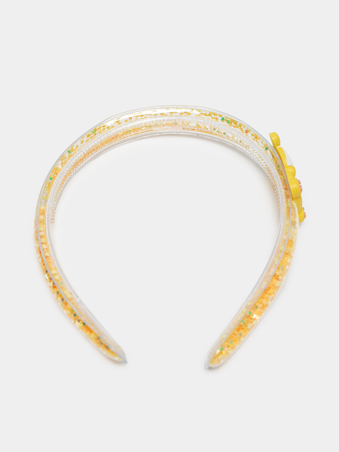 Ободок для волос "Ободок для принцесс", мультяшный дизайн, с блестками — фото 1