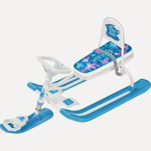 Изображение товара Снегокат Nika Тимка спорт 4-1 с бабочками на темном