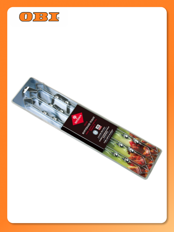 Набор шампуров для мангала Forester 45 см 6 шт