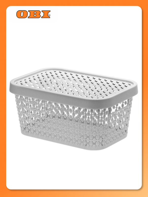 Коробка Пирула полипропиленовая смоки 90x130x190 мм 15 л