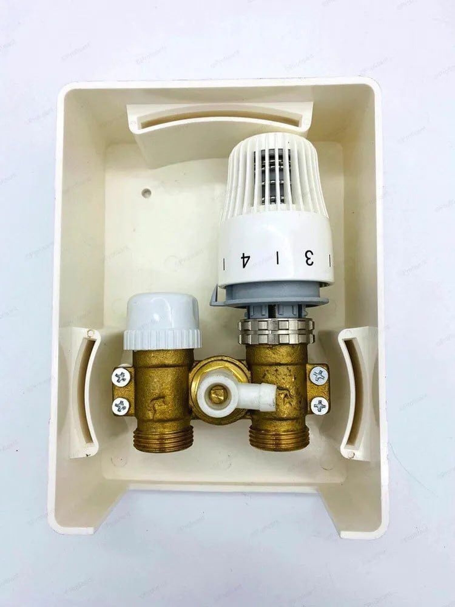 Набор монтажный для теплого пола регулировка по теплоносителю 3/4