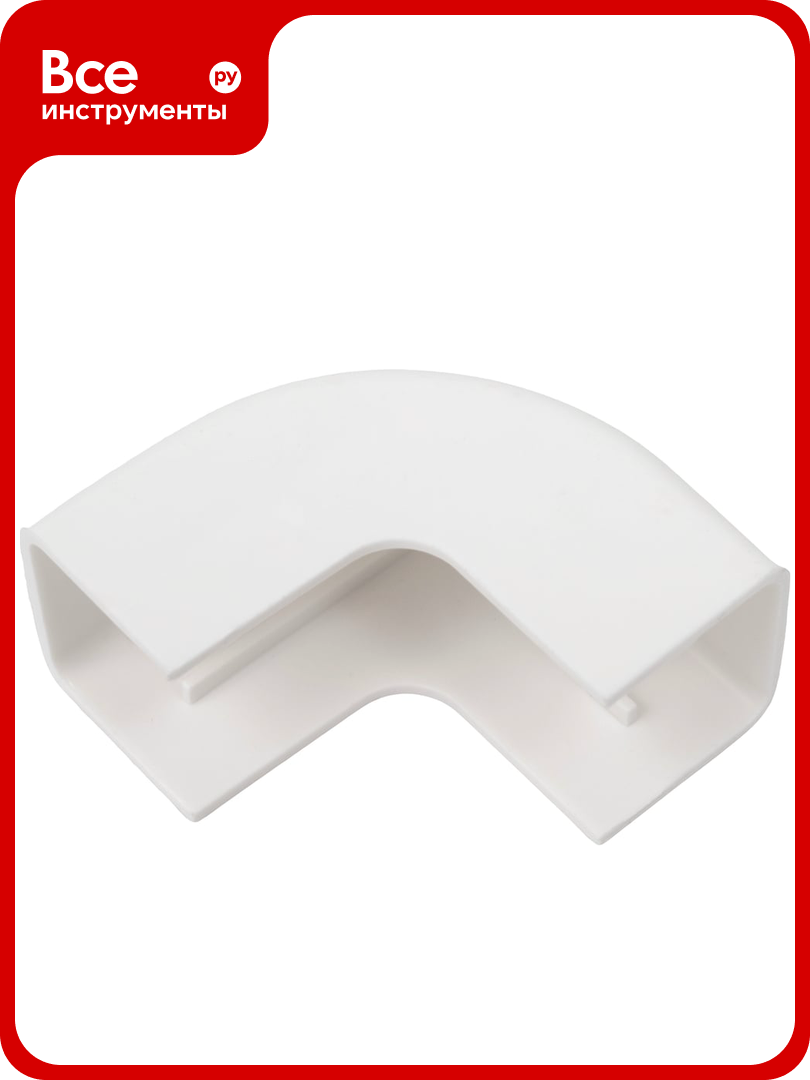 Угол внешний плавный 16х16 белый  4шт  Gigant 71202R 4GI