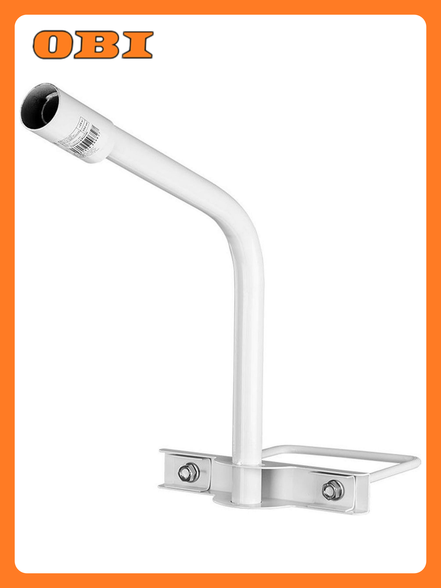 Кронштейн Wolta для уличных светильников металл белый 300x280x350мм