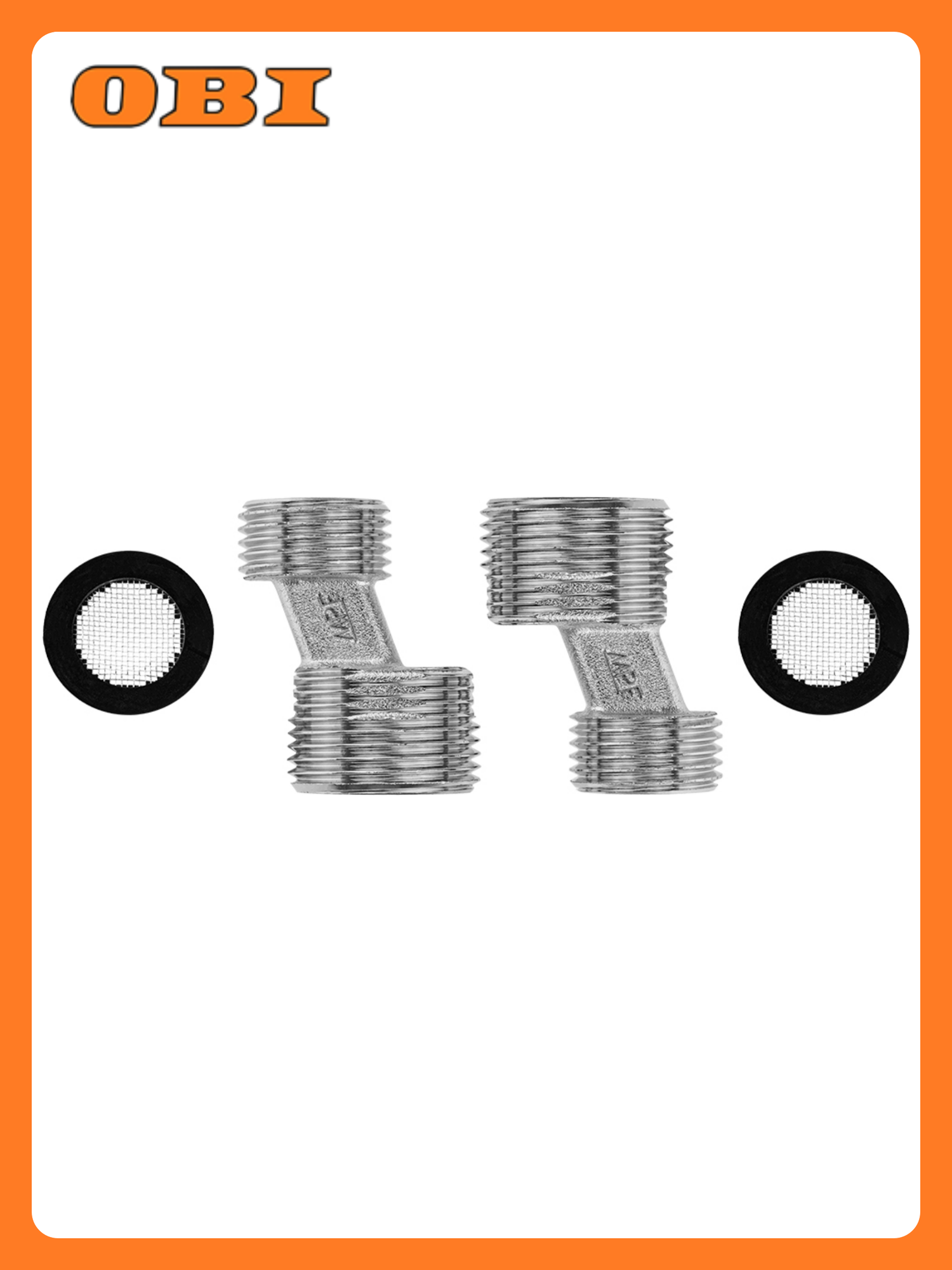 Эксцентрики для смесителя PREMIUM    2 прокладки с сеточкой  MPF