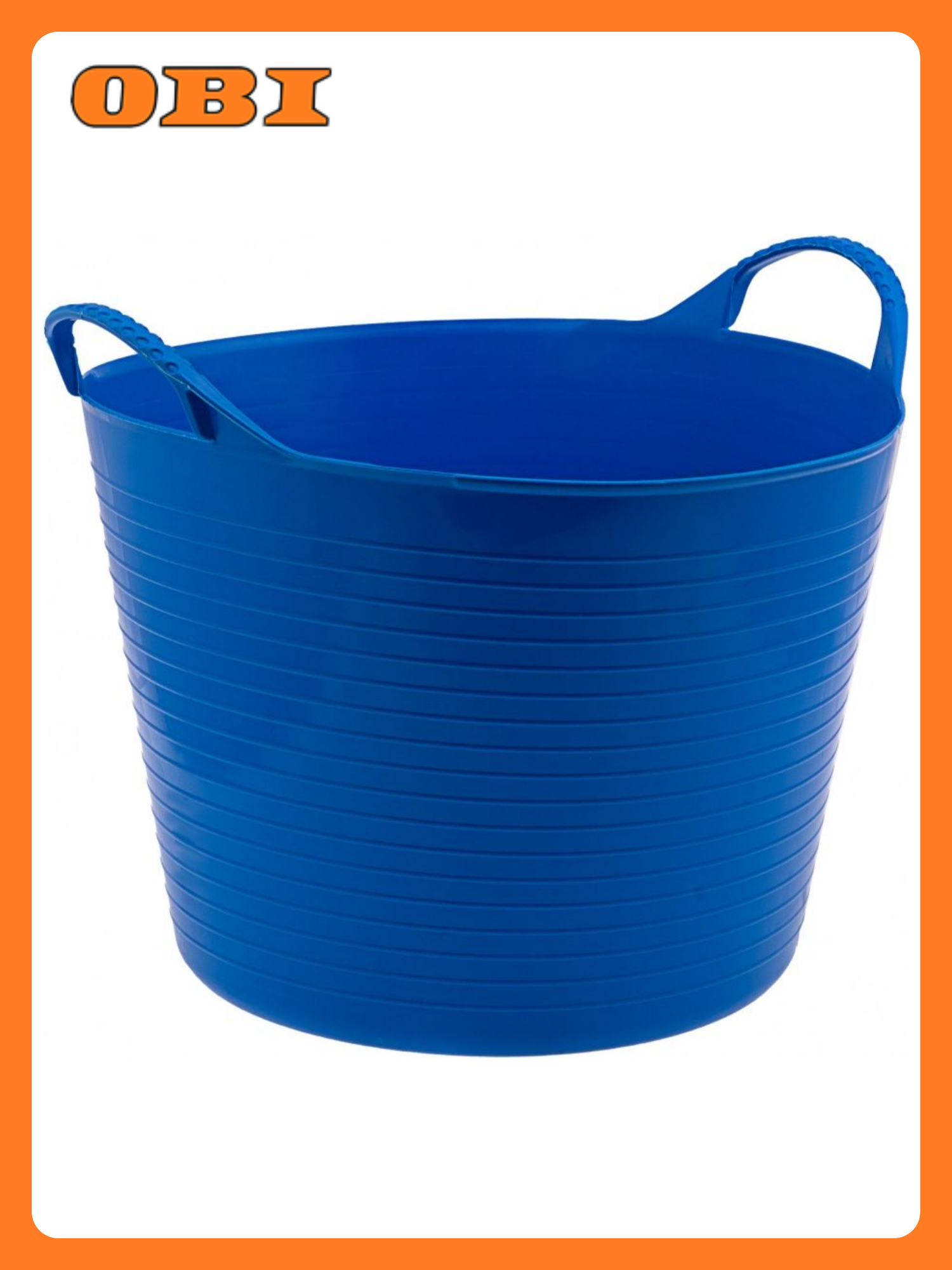 Ведро гибкое сверхпрочное 40 л синее Россия Сибртех