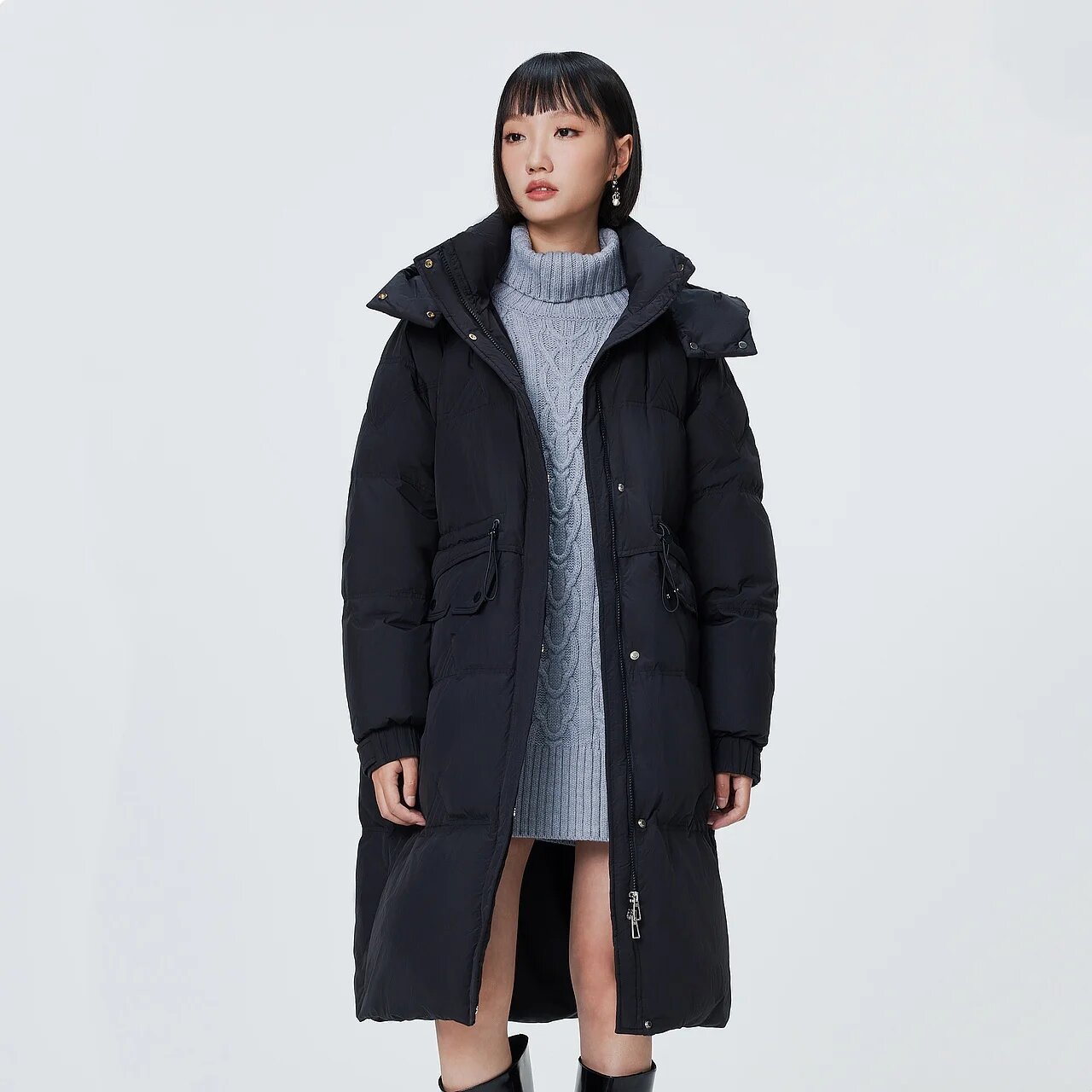 Пуховик Metersbonwe размер L