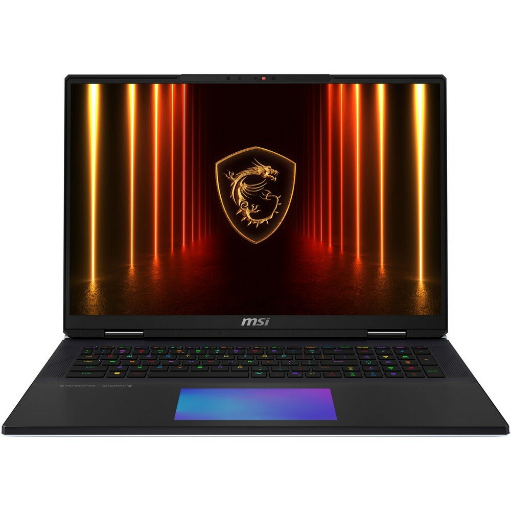 Ноутбук MSI Titan 18 HX AI A2XWJG-206RU Intel Core Ultra 9 285HX/64Gb (2*32 D5)/SSD4Tb/RTX5090 24Gb (175W)/18"/IPS/MiniLED/WQUXGA/3840x2400/120Hz/Win11/RJ-45/Black/3.6kg уц-2-1