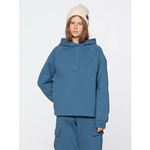 фото Худи streetbeat hoodie reglan fleece, 1 шт., размер l, , голубой