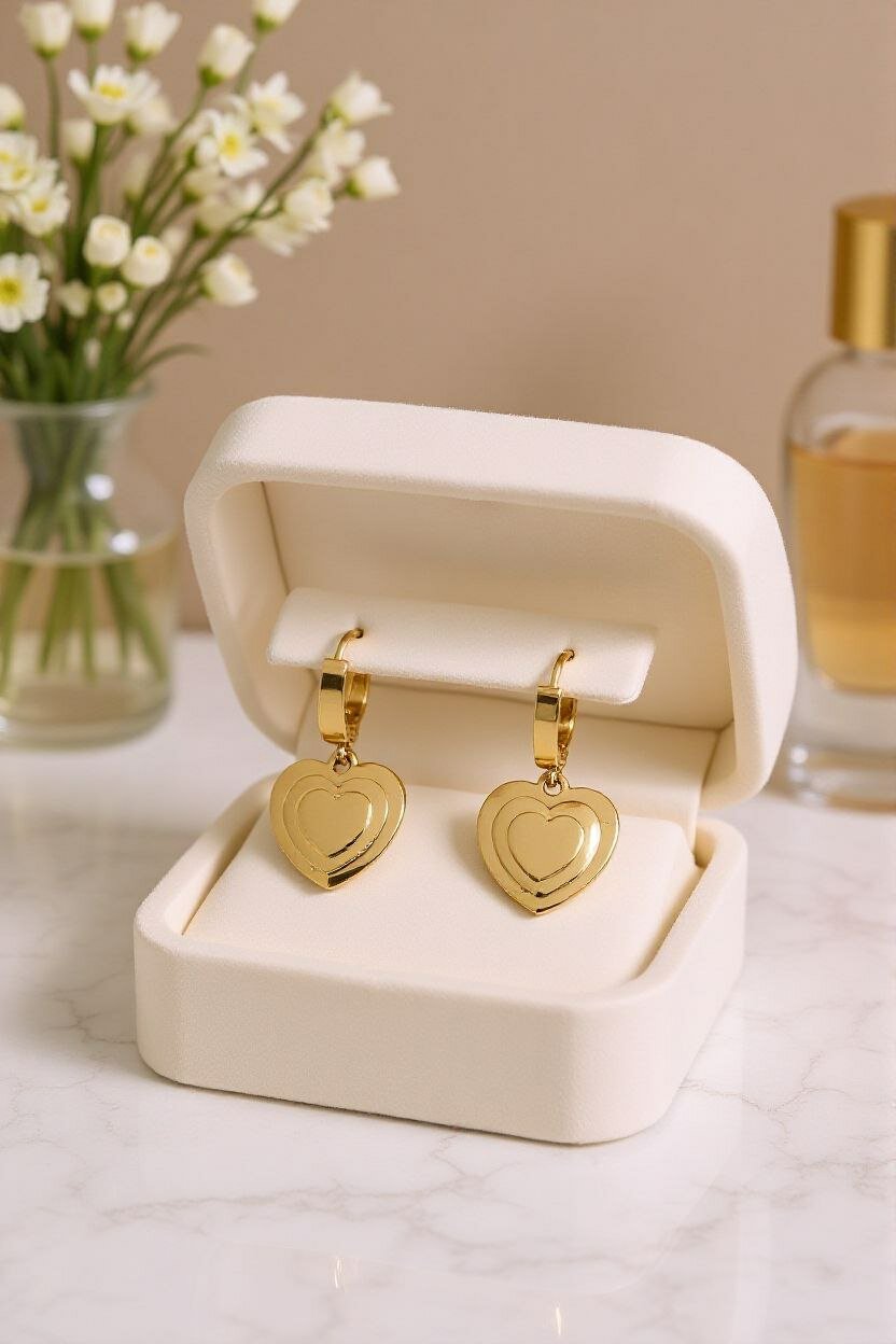 Серьги клипсы, dark grey — фото 1