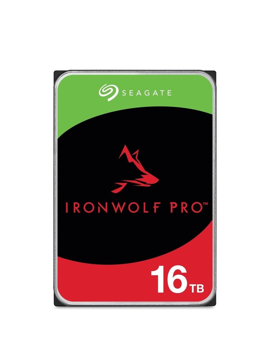 Жесткий диск 16TB SATA 6Gb/s Seagate ST16000NT001 Ironwolf Pro 3.5" 7200rpm 256MB