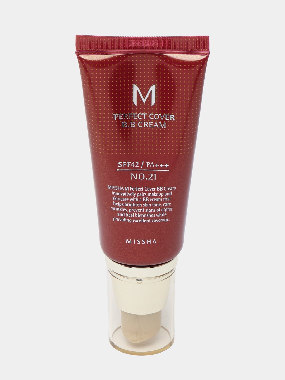 BB-крем Missha "Perfect Cover Cream", матовый, SPF 42 идеалный