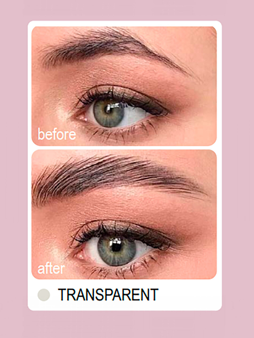 Фиксатор бровей NEVA, эффект ламинирования, гипоаллергенный, стойкая фиксация, 6мл — фото 1