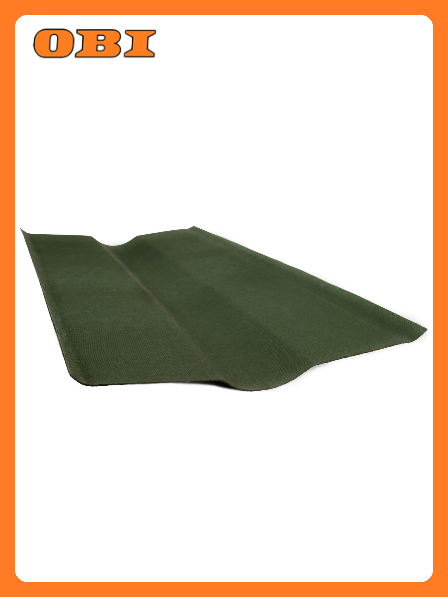 Ендова Ондулин зеленый 100х36 см