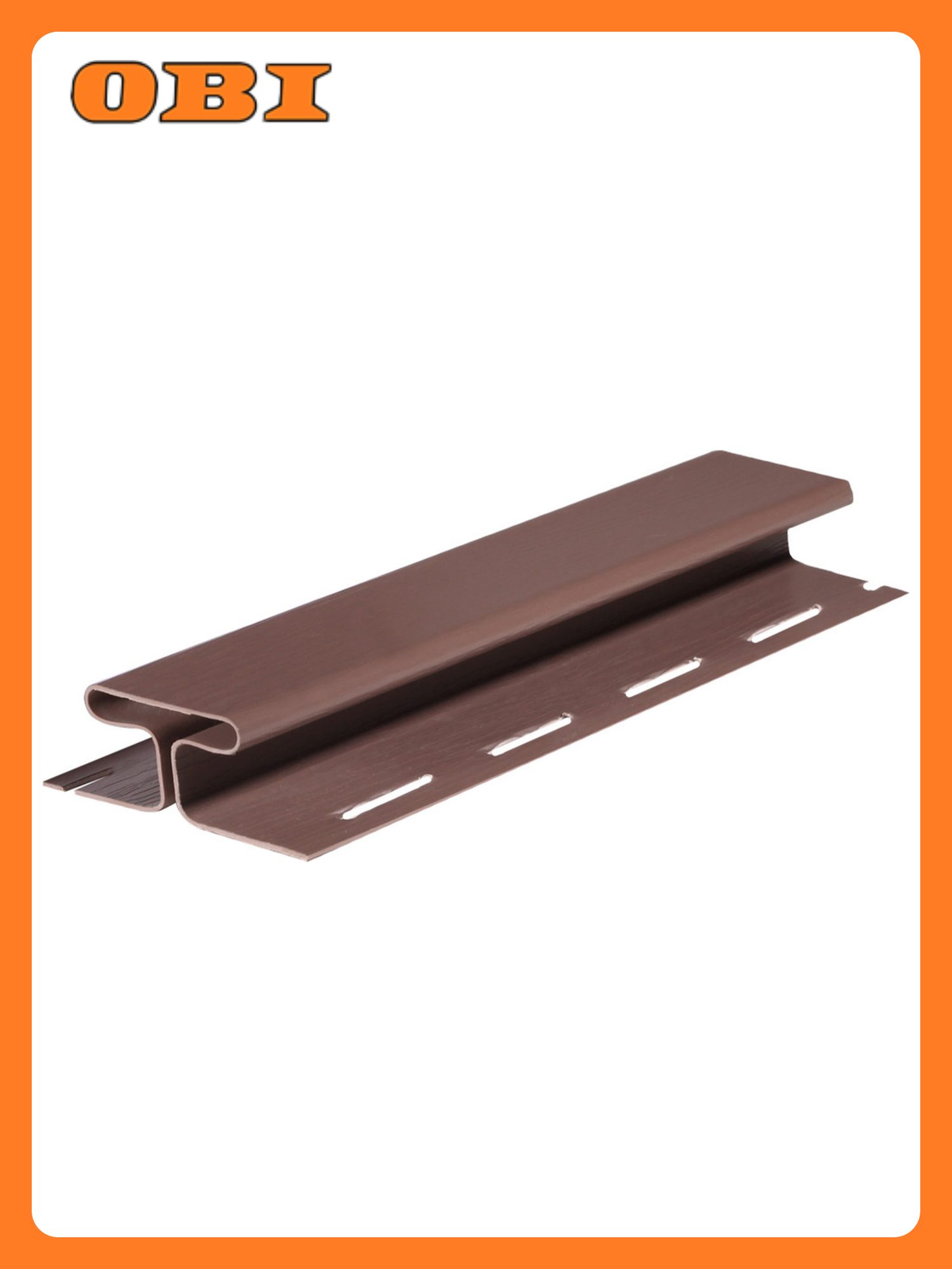 Профиль Fineber  Н образный  виниловый  305 см  цвет цикорий