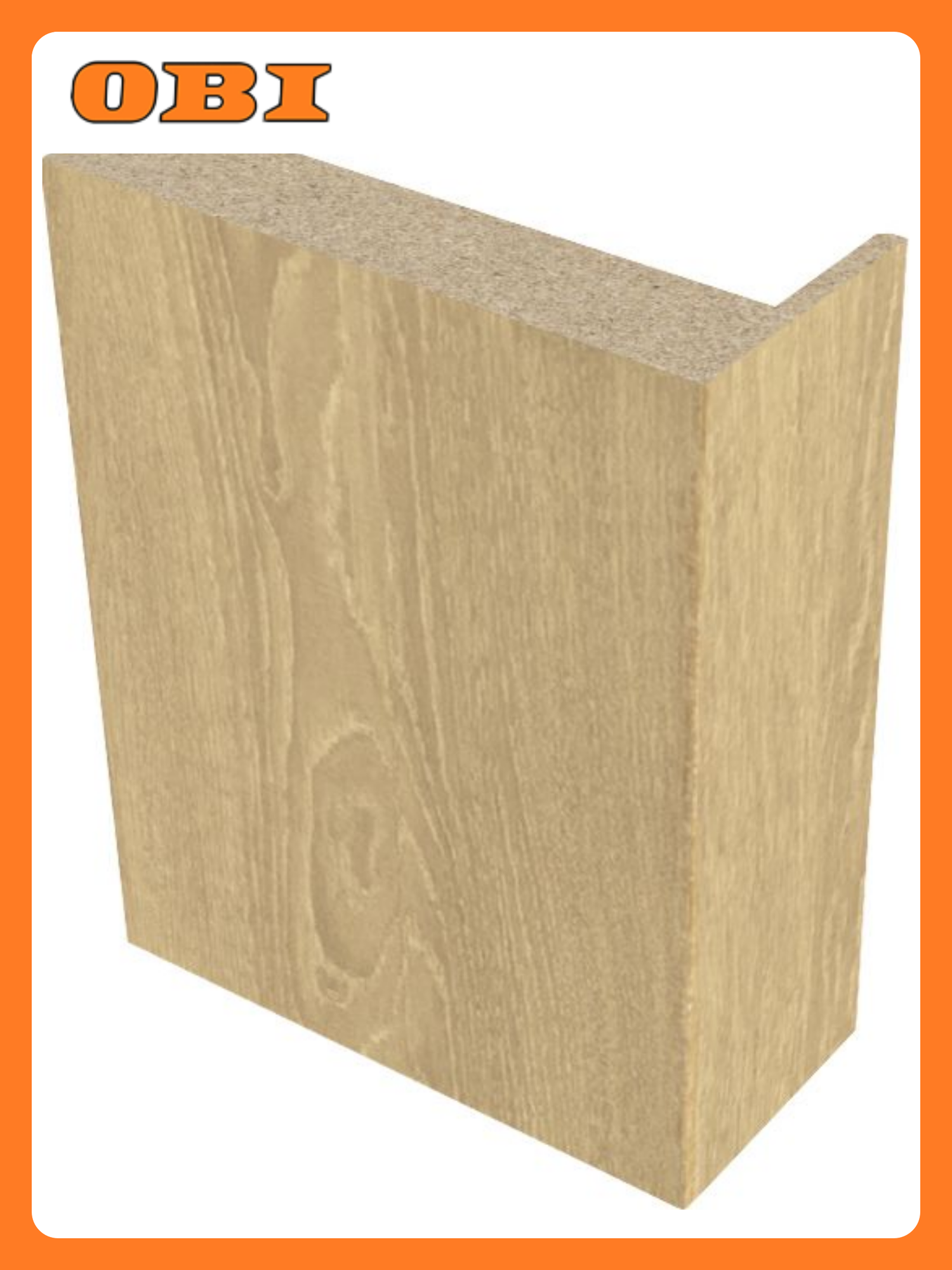 Наличник прямой телескопический 80х10 см ПВХ  5 шт    дуб янтарный