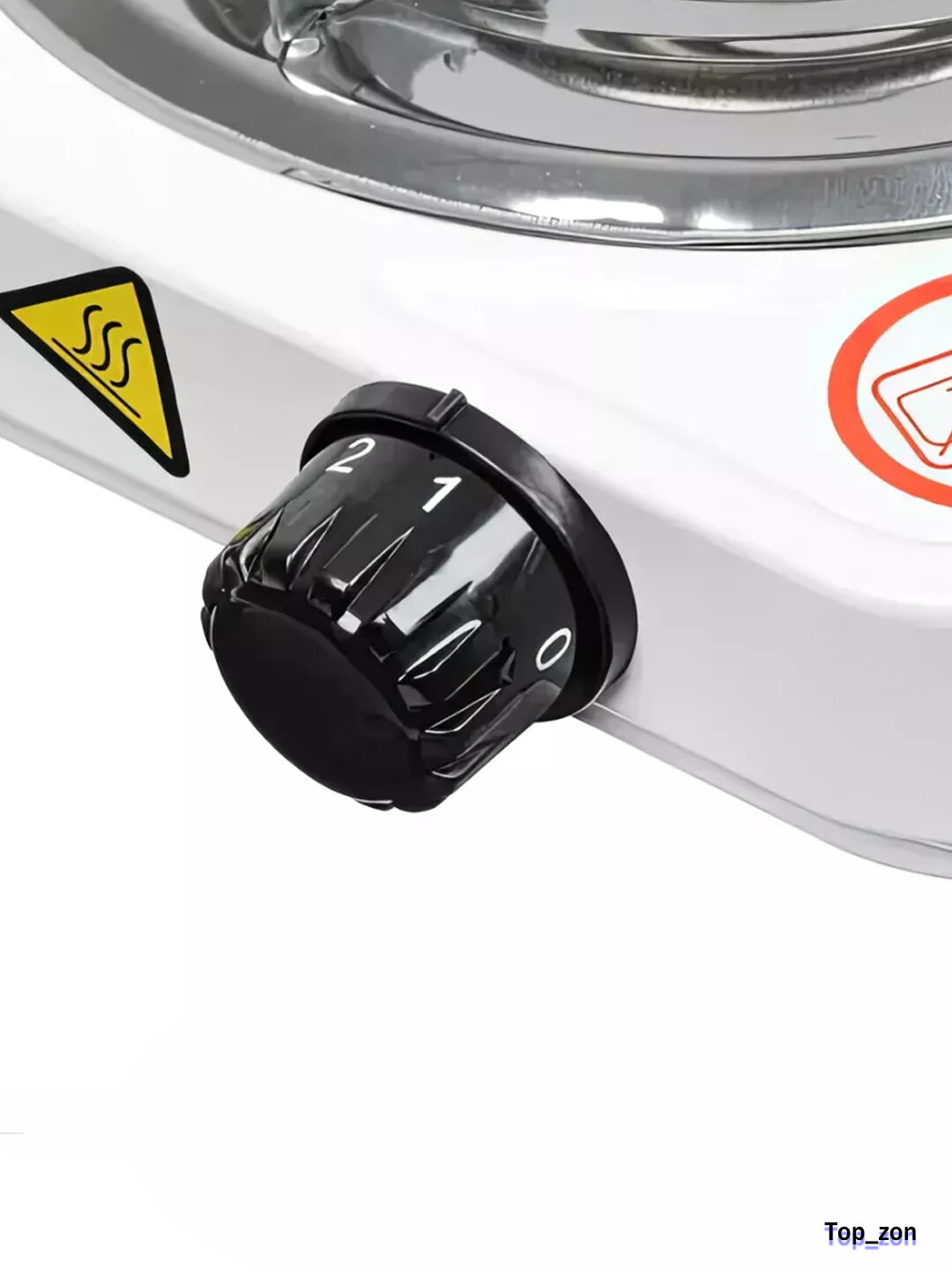 Настольная электрическая плита, голубой, компактный размер, экономичный нагрев — фото 1