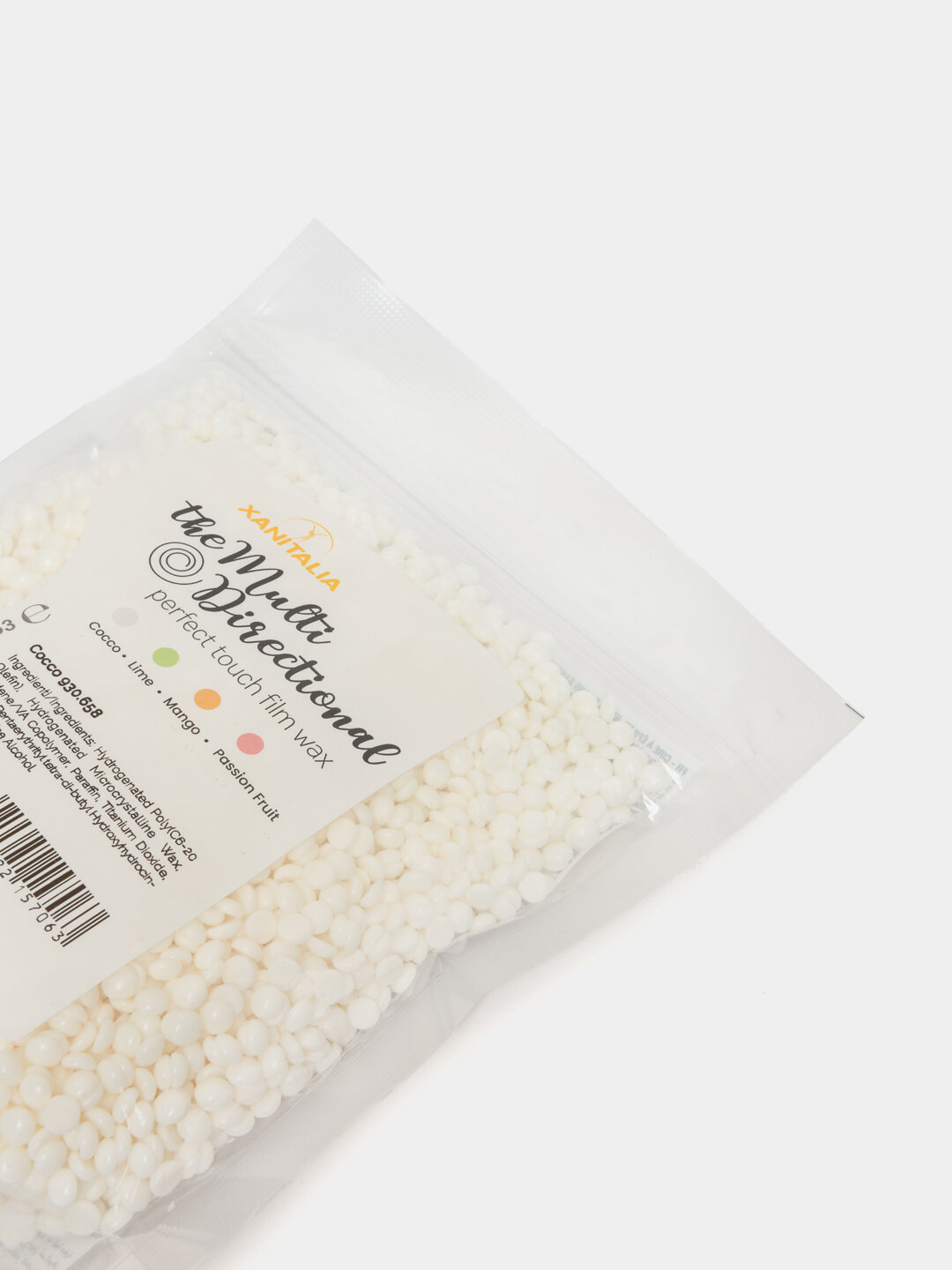 Воск для депиляции Xanitalia, гипоаллергенный, в гранулах, кокос, универсальный, 500 г