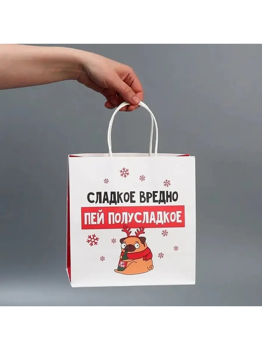 Новогодние подарочные пакеты 'Мечты сбываются'