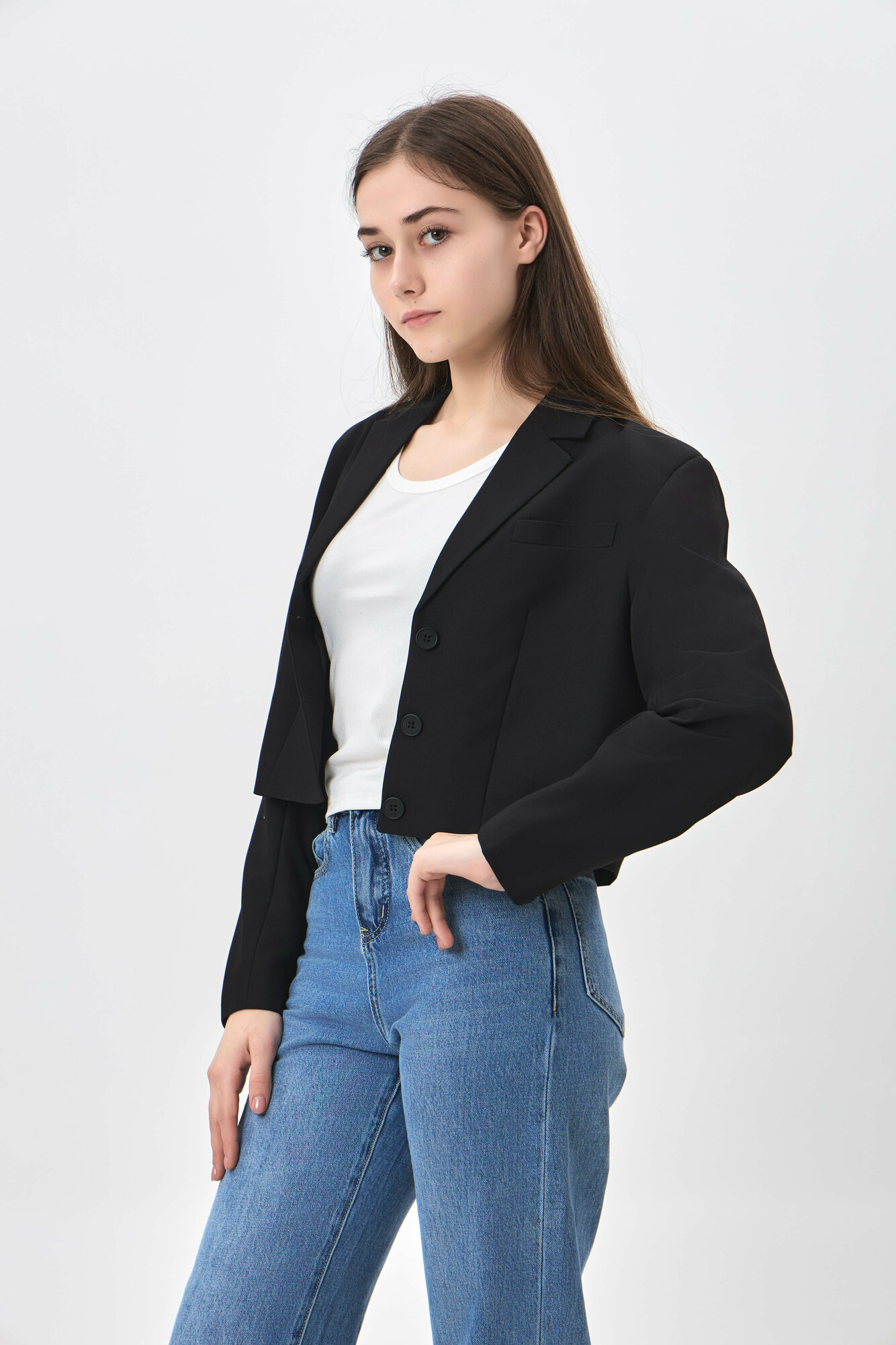 Пиджак TERRA PRO, размер S, black — фото 1