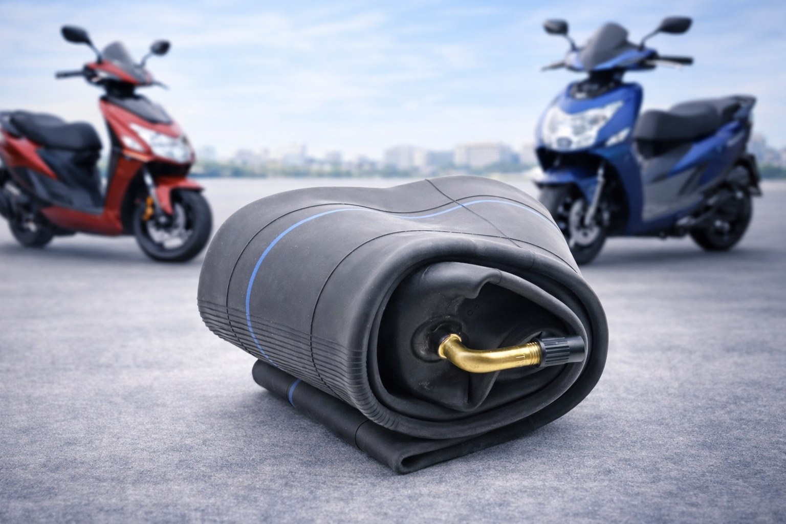 Камера для скутера 16×3.0 усиленная, высококачественная резина