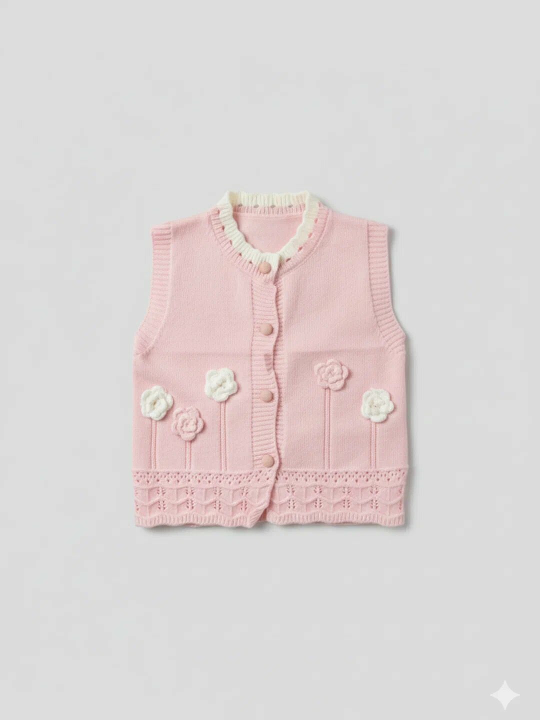 Пиджак , размер 1, розовый — фото 1