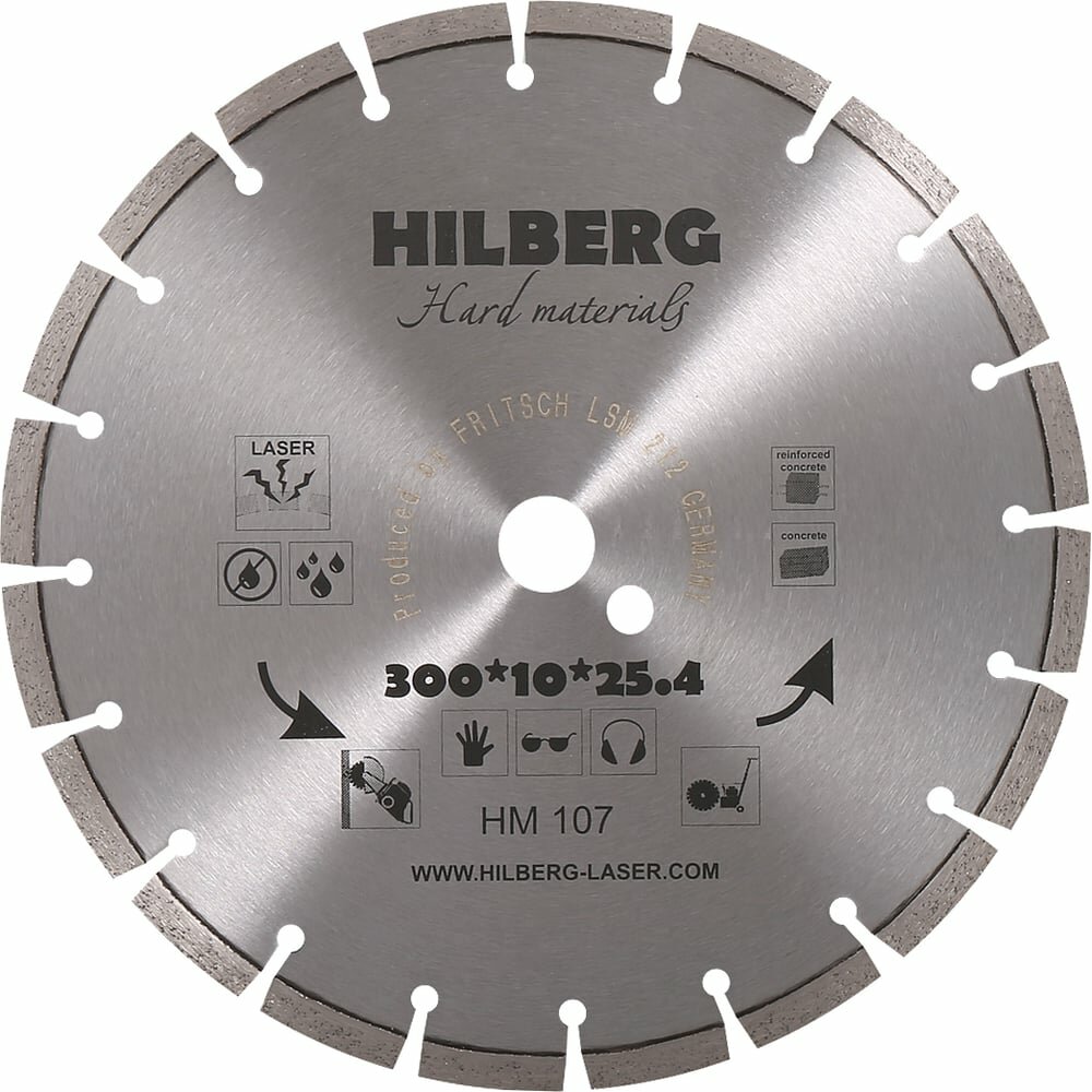 Отрезной алмазный диск Hilberg Hilberg Hard Materials