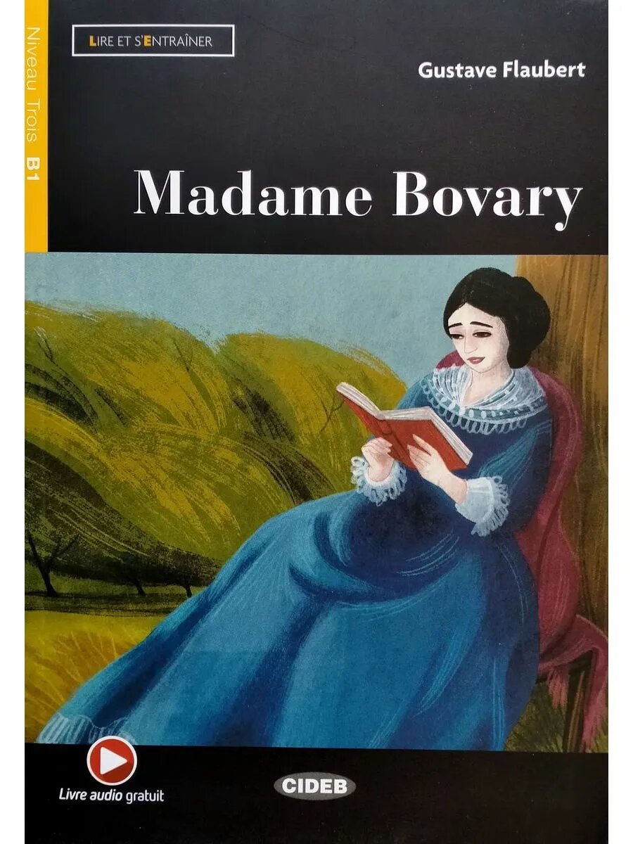 Lire et s'entrainer B1 Madame Bovary | Текст дополнен красочными картинками и фото.