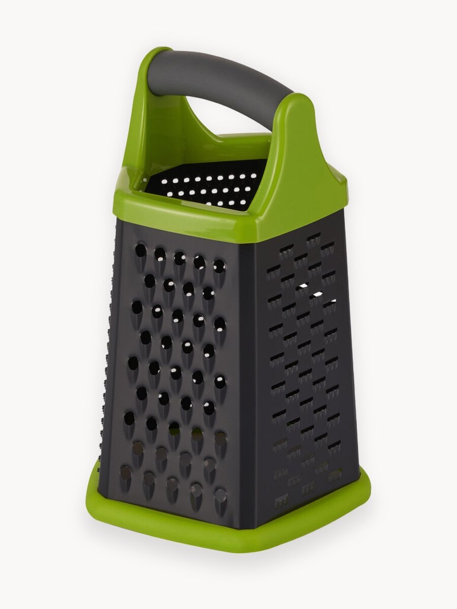 Терка Gipfel Hercules 9806, пятисторонняя, нержавеющая сталь, зеленый/серый/стальной